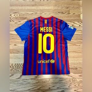 Messi Barcelona Nike Jersey